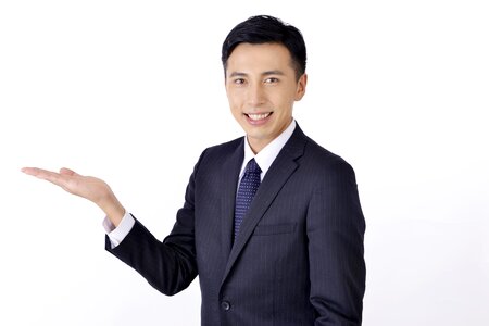 Business man guide