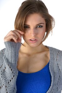 Woman girl portrait