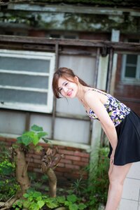 Woman girl portrait