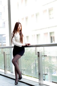 Woman girl portrait