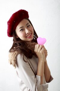 Woman girl portrait