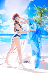 Woman girl swimwear