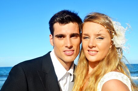 Wedding bride groom