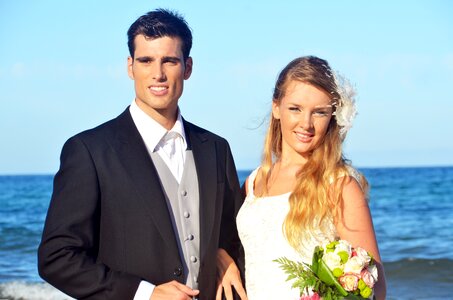Wedding bride groom
