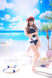 Woman girl swimwear