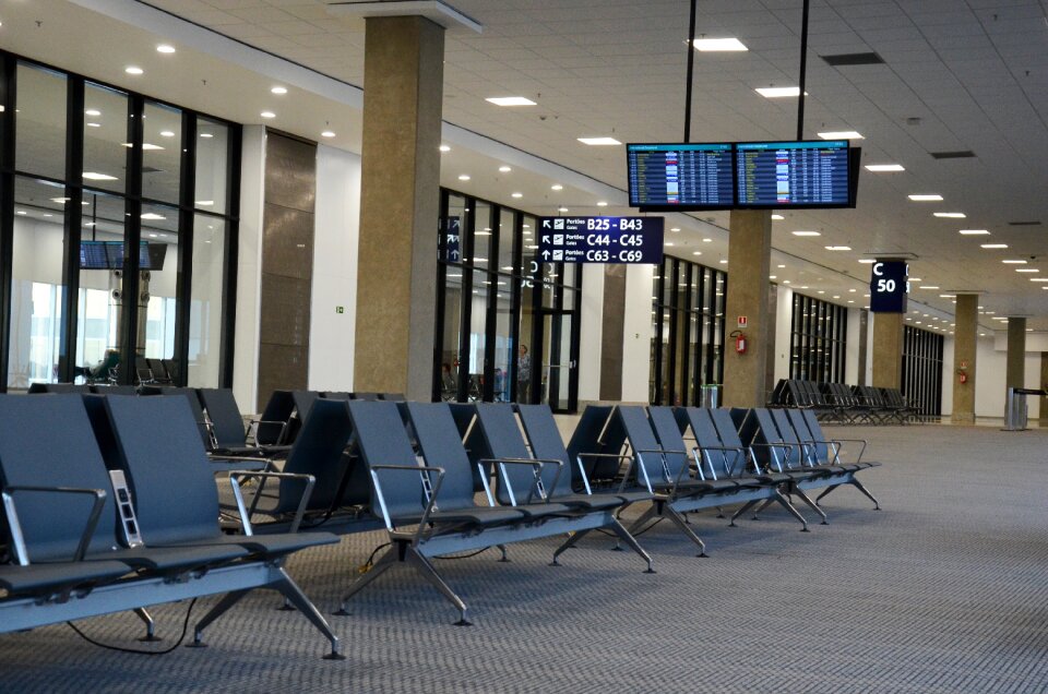 Airport waiting room