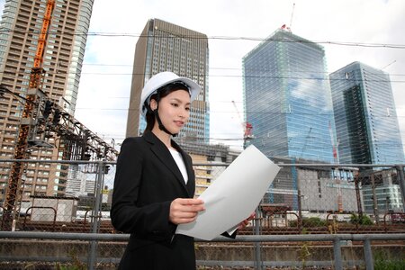 Architect woman photo