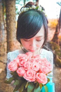 Bride wedding dress