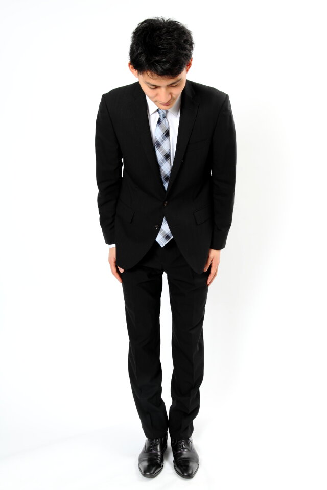 Business man bow