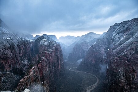 Canyon landscape