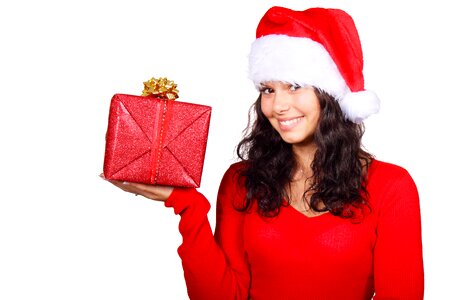 Christmas gift girl woman
