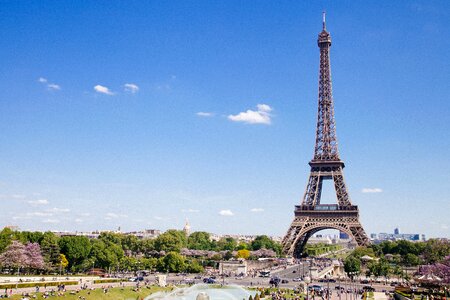Eiffel tower paris photo