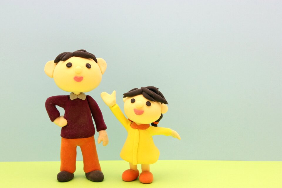 Father daughter dolls