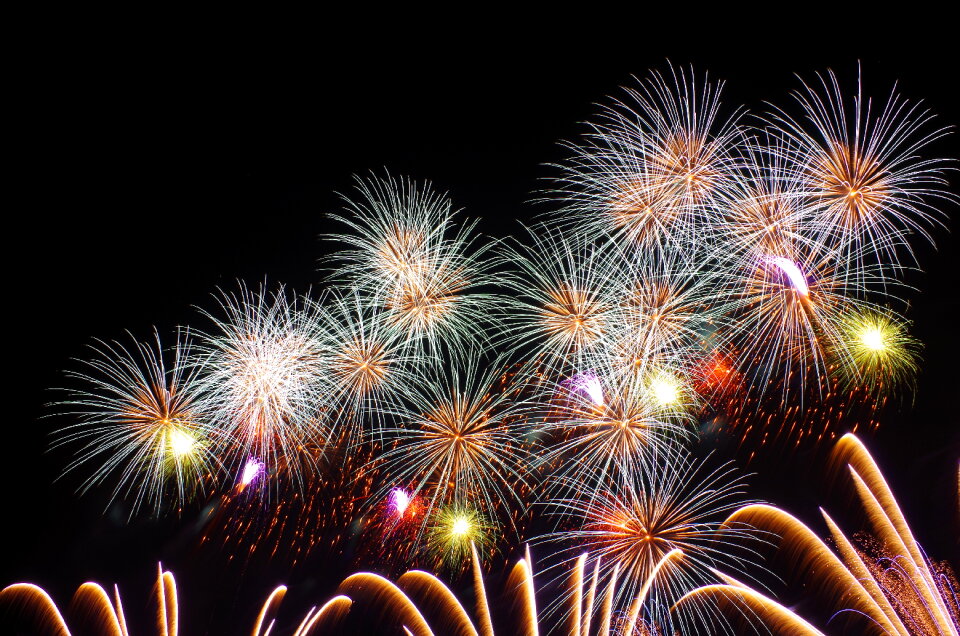 Fireworks background