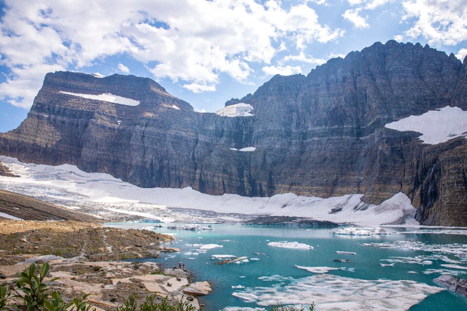 Grinnell glacier photo