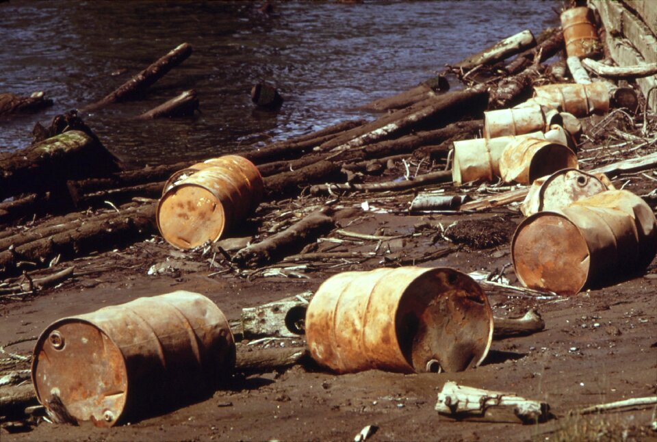 Illegal dumping pollution