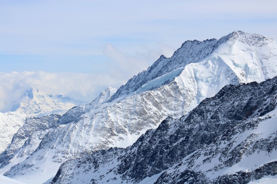 Mountain snow winter