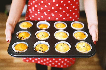 Muffin cupcake sweets photo