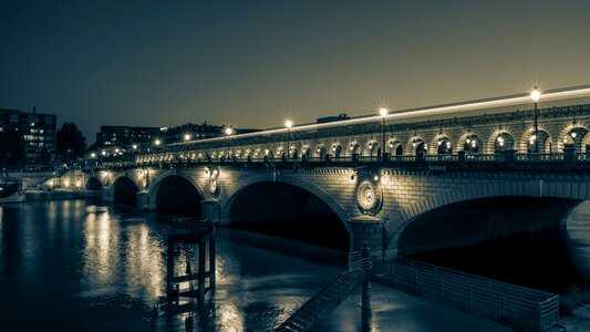 Pont de bercy night bridge