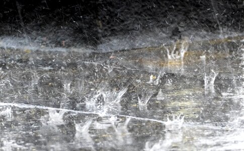 Rain splash