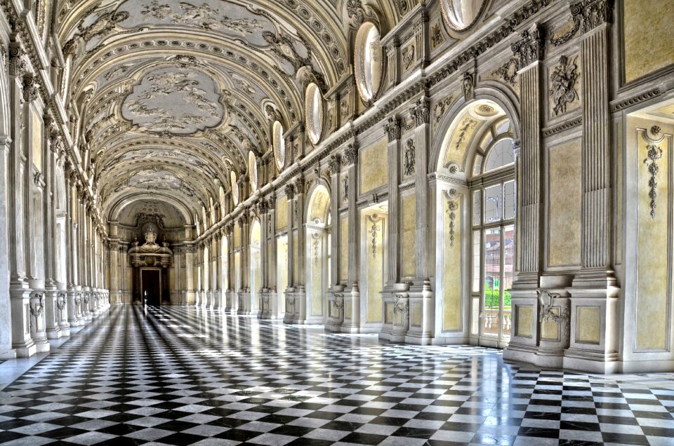 Palace of venaria galleria grande