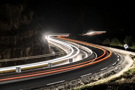 Road light ray