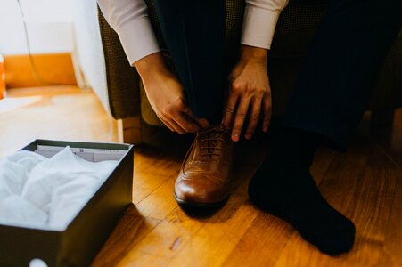 Shoes hands feet
