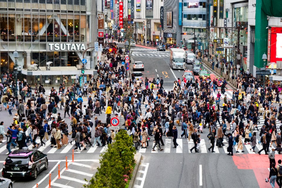 Shibuya scramble crossing
