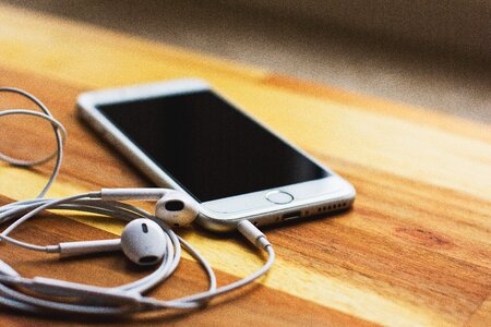 Smartphone earphone iphone6s