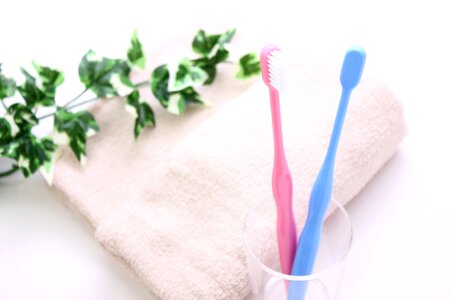 Towel toothbrush