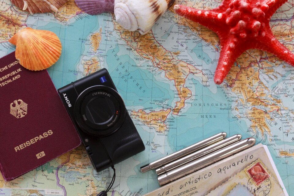Travel italy background