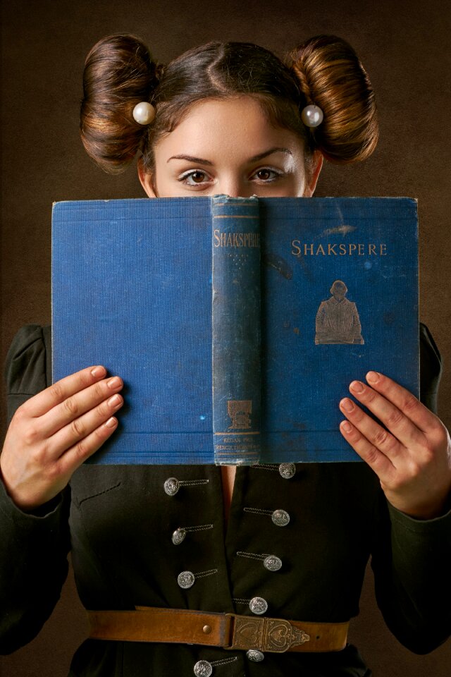 Woman book