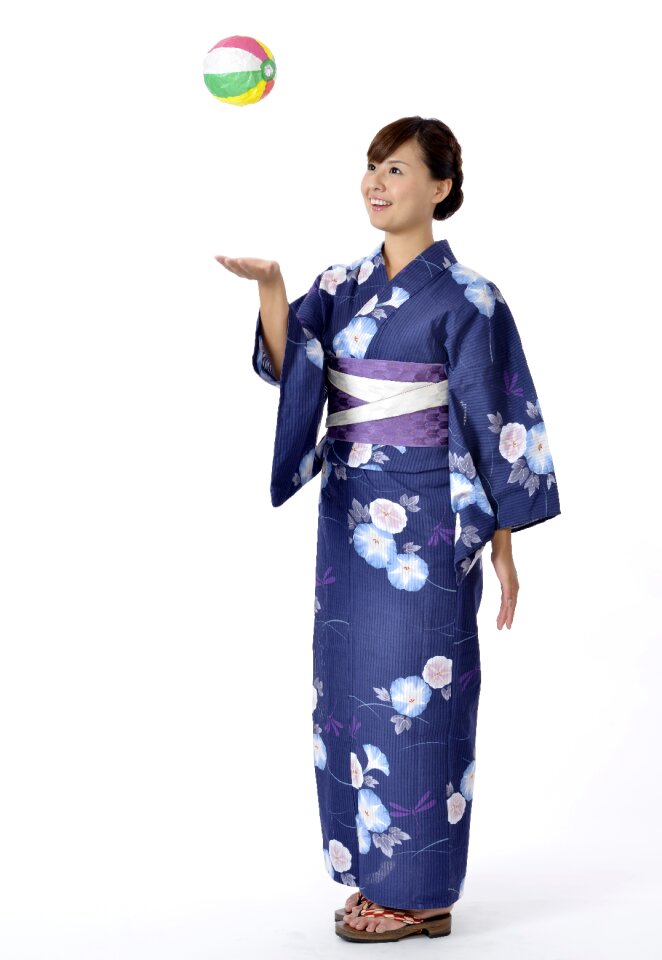 Woman girl portrait yukata