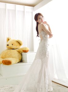 Bride wedding dress