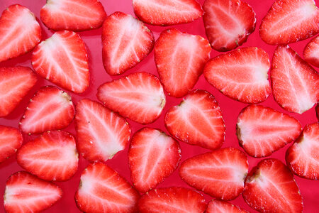 Strawberry fruit background