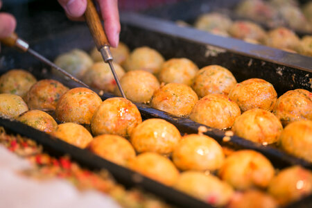 Takoyaki food