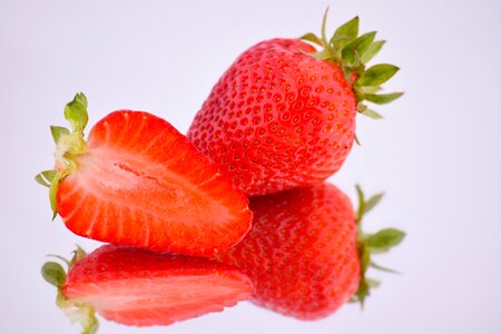 Strawberry fruits food