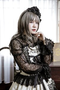 Woman girl gothic lolita