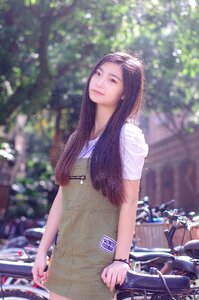 Woman girl college student