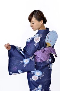 Woman girl yukata photo