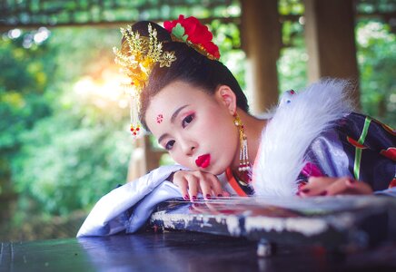 Wu zetian cosplay girl photo