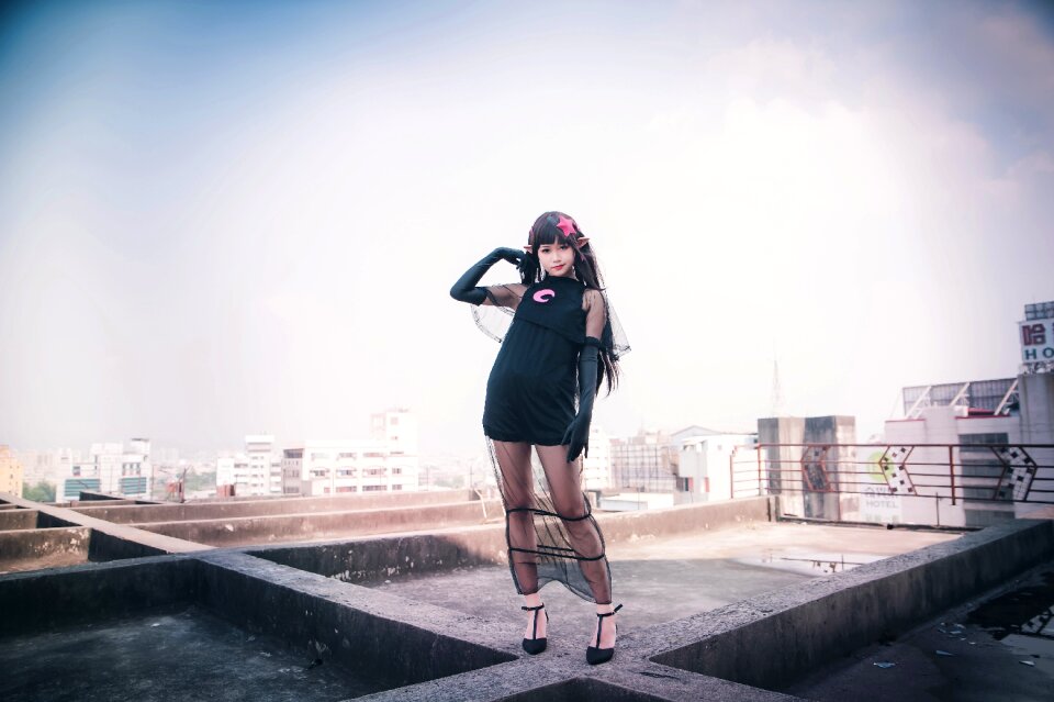 Cosplay woman girl portrait