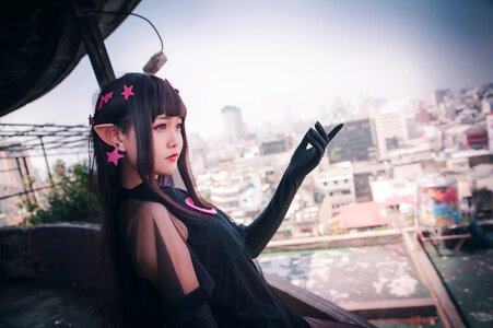 Cosplay woman girl portrait