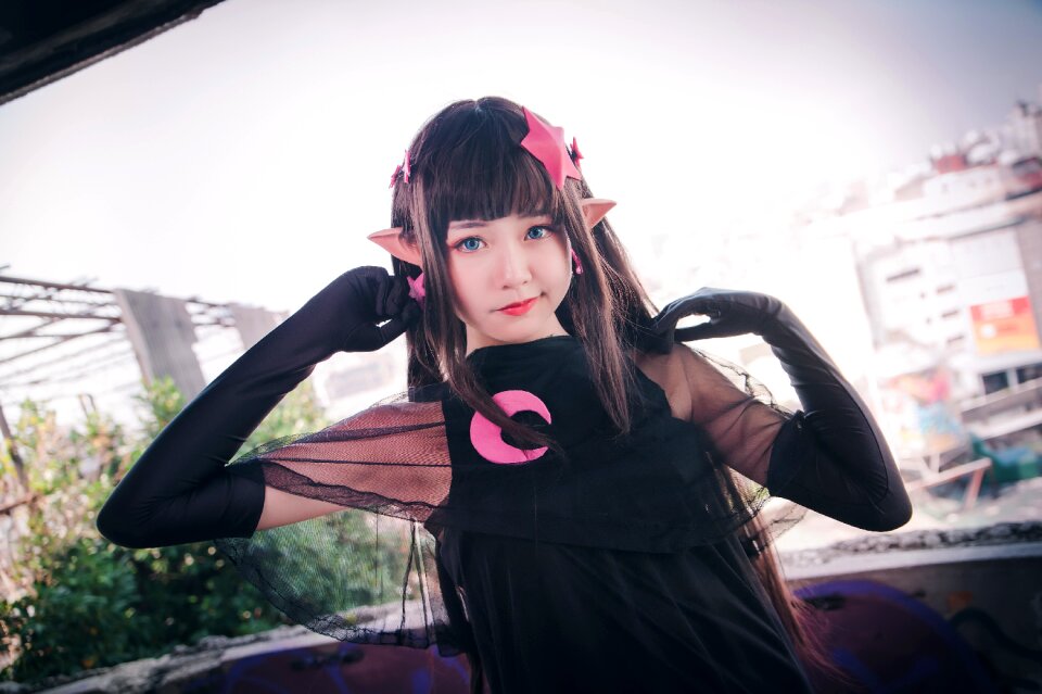 Cosplay woman girl portrait