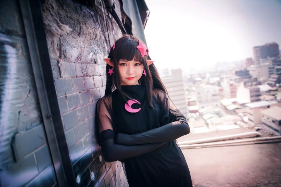Cosplay woman girl portrait
