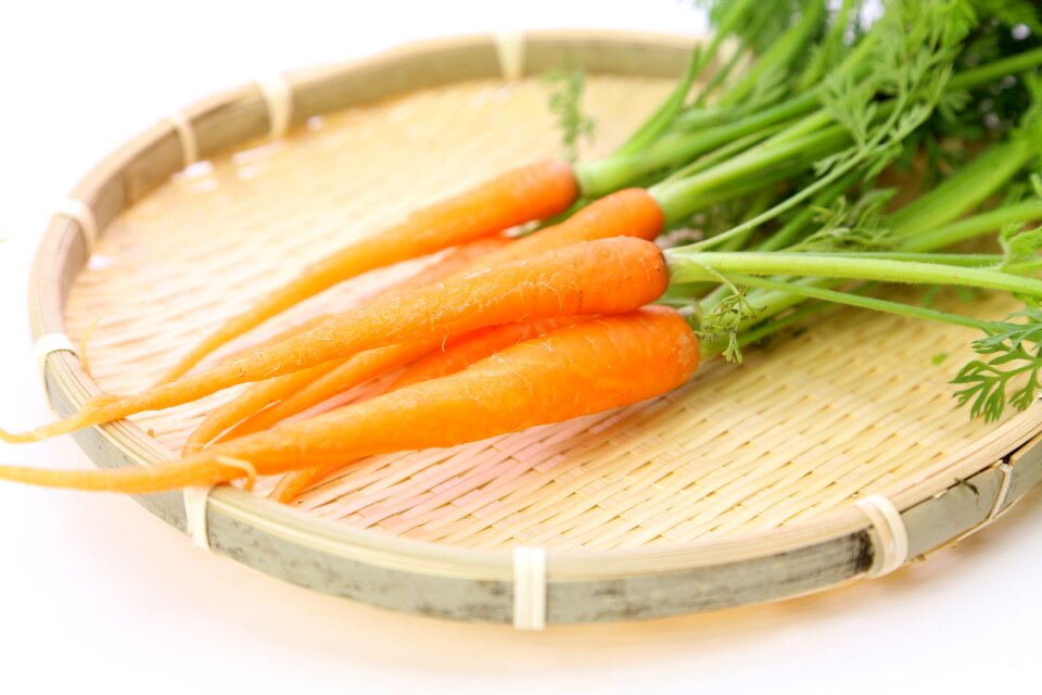 Carrot vegetable food