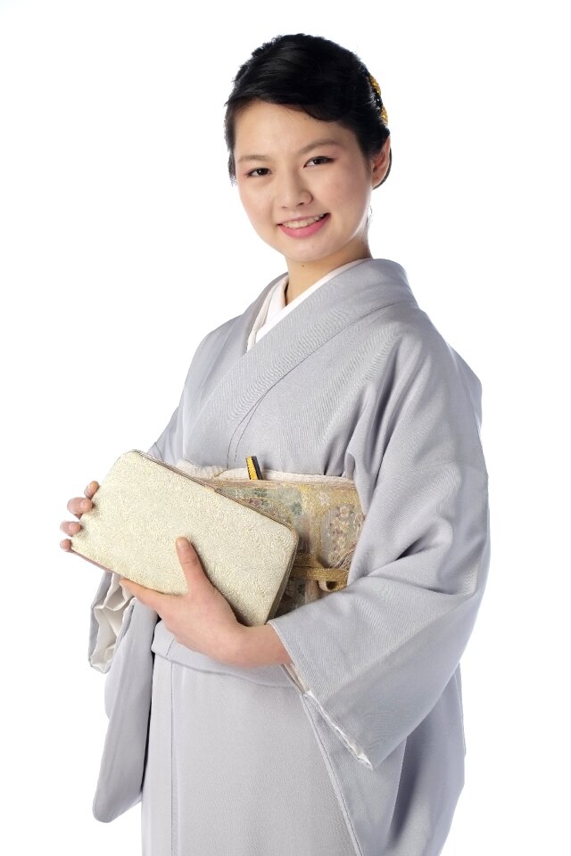 Woman portrait kimono