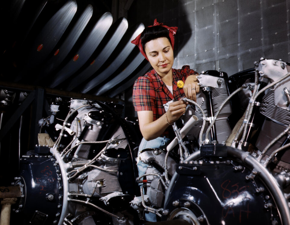 Woman worker factory