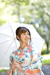Woman girl portrait yukata