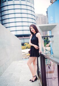 Woman girl portrait